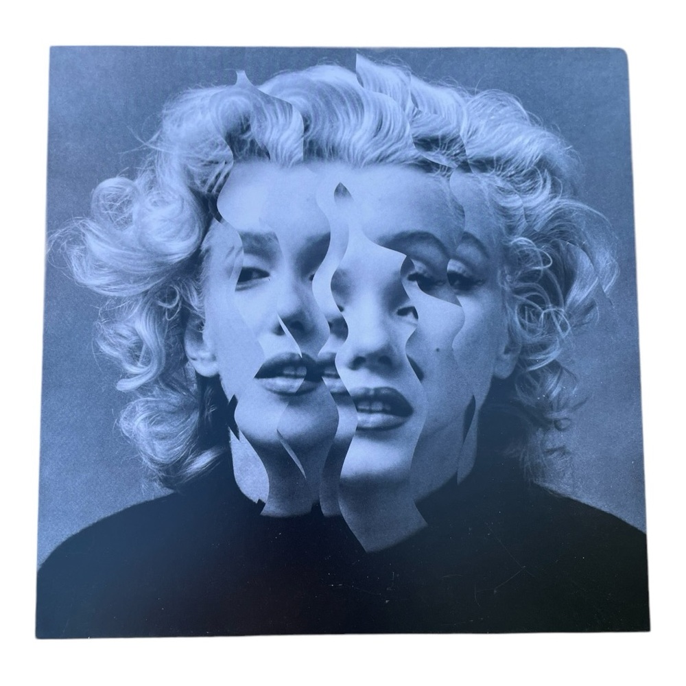 Fragmented Marilyn Art Print Abstract by Marko Köppe 12"x12"